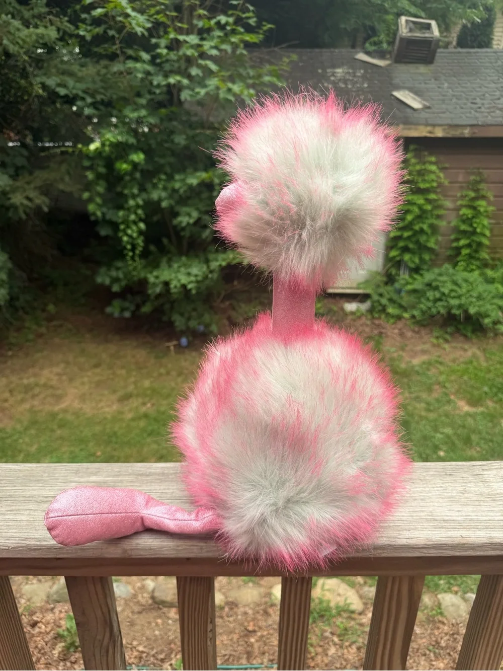 JellyCat Plush Large Mint Fizz Pom Pom Bird Ostrich 21